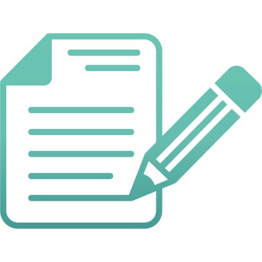 belge simgesi vektör illüstrasyonu