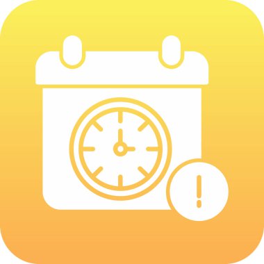 Uyarı uyarısı simgesi ana hat biçiminde