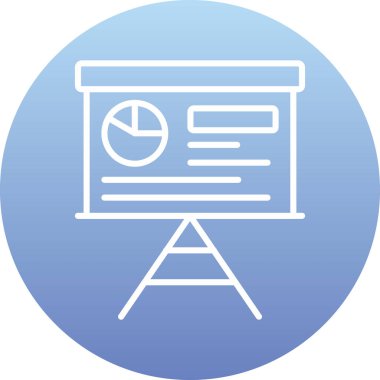 Web vektör çizgisi simgesi