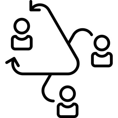 seo modern simgesinin vektör illüstrasyonu