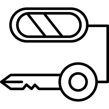 Kamyon ikonu. vektör illüstrasyonu