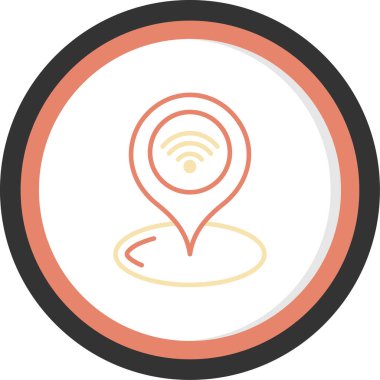 GPS konumu. Basit resimleme