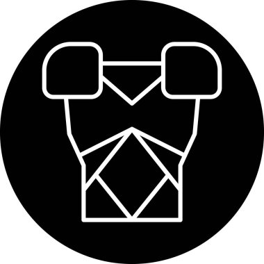 Modern fitness simgesinin vektör illüstrasyonu