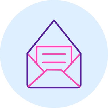 e- posta simgesi vektör illüstrasyonu