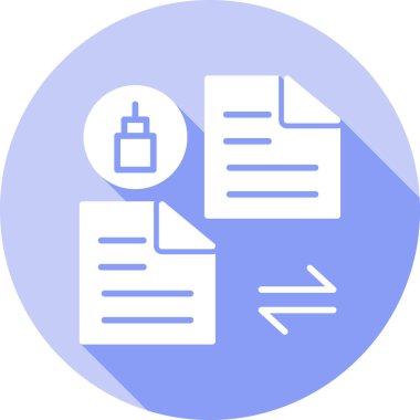 Veri dosyası. Basit illüstrasyon