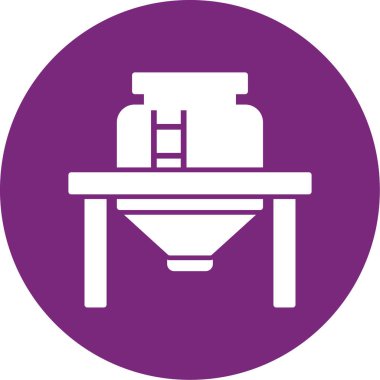 Modern simgenin vektör illüstrasyonu