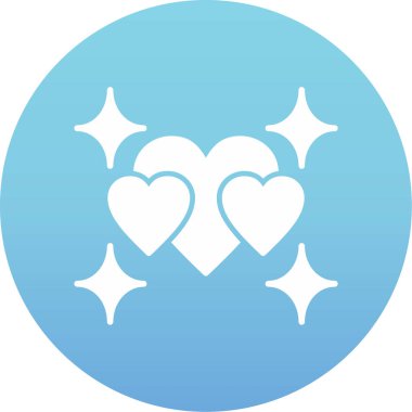 kalp web vektör illüstrasyonu