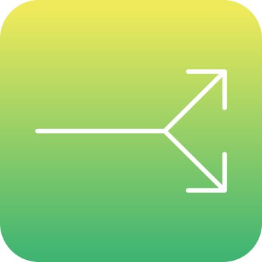 ok simgesinin vektör illüstrasyonu