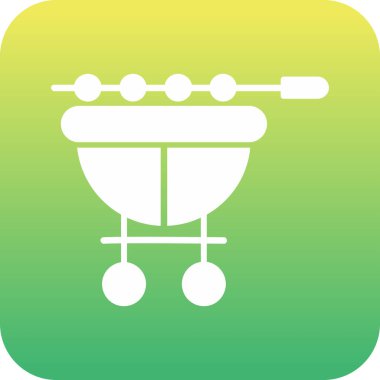 Modern b 'nin vektör illüstrasyonu eksik simgesi