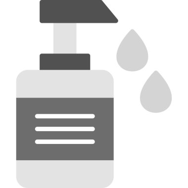 Sprey şişe. Basit tasarım