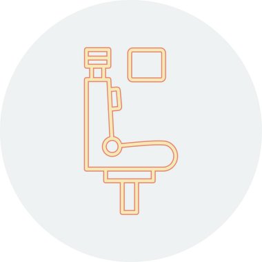 Modern b 'nin vektör illüstrasyonu eksik simgesi