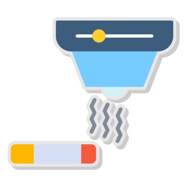 Modern simgenin vektör illüstrasyonu