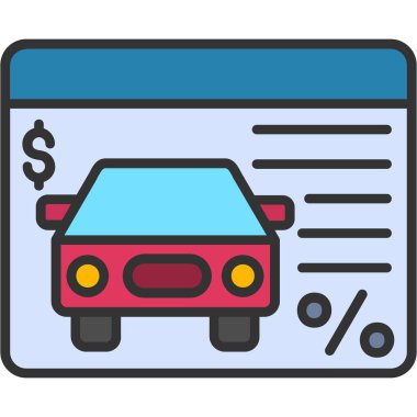 araba sigortası simgesi