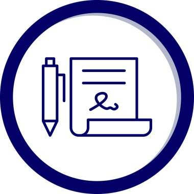 Modern eğitim ikonunun vektör illüstrasyonu