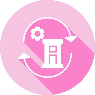 seo modern simgesinin vektör illüstrasyonu