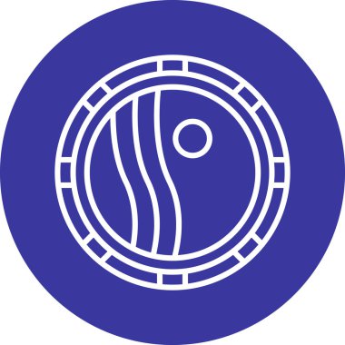 Çin ikonu, vektör illüstrasyonu