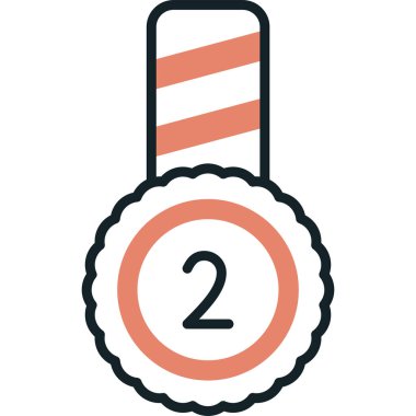 Tek bir noel simgesinin vektör çizimi