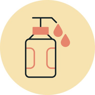 su şişesi vektör simgesi