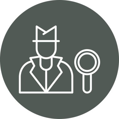 Modern simgenin vektör illüstrasyonu