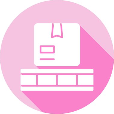 Yazıcı. Web simgesi basit illüstrasyon