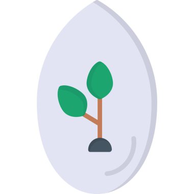 çiçek simgesi vektör illüstrasyonu