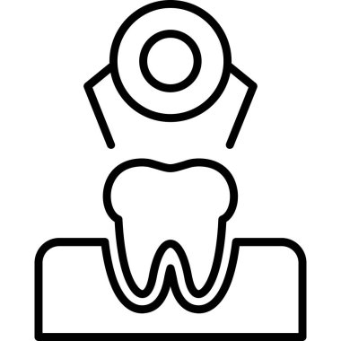 Diş sağlığı simgesi, özet biçimi