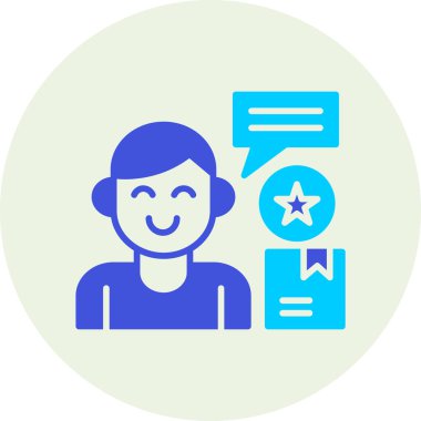 Konuşma balonu. Basit resimleme