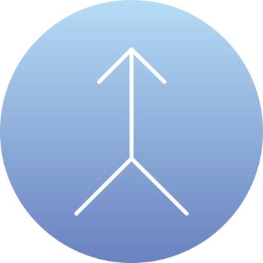 ok simgesinin vektör illüstrasyonu