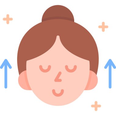 Yüz ifadesi. Basit tasarım