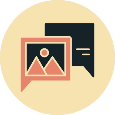 Modern simgenin vektör illüstrasyonu