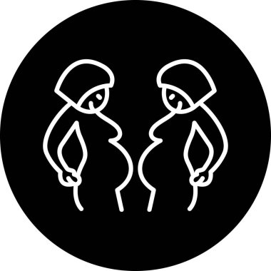 Birkaç kişinin vektör illüstrasyonu