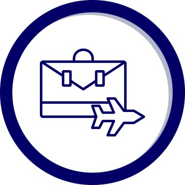 Uçak. Web simgesi basit illüstrasyon