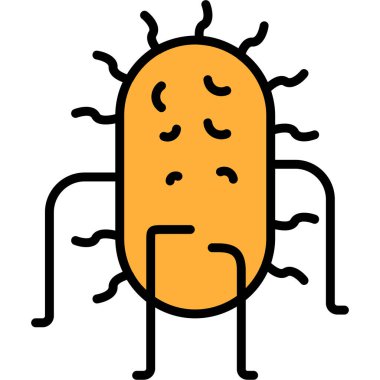 Hüzünlü yüzlü şirin küçük bir patatesin karikatür çizimi..