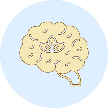 Beyin simgesi olan beyin