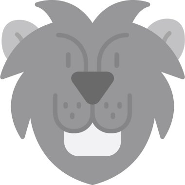 Aslan Logosu Şablon Tasarım Vektörü