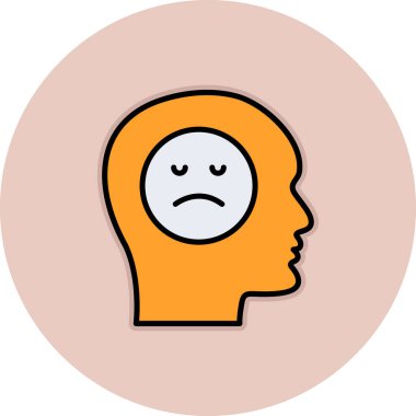 Soru işareti simgesi olan insan kafası.