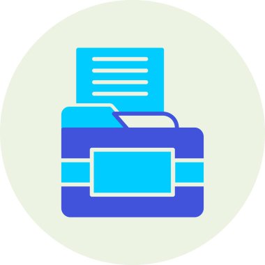 Dizin web simgesi basit illüstrasyon