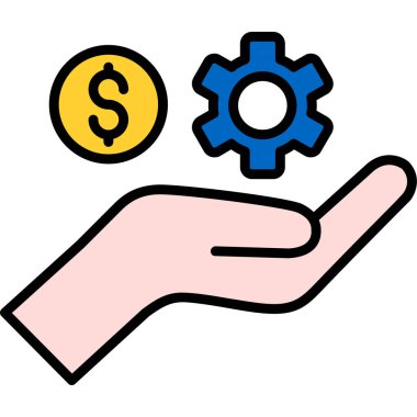 Dolar sembollü el ele tutuşmalar.