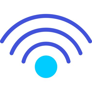 wifi simgesi vektör illüstrasyonu