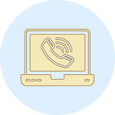 Telefon ve dizüstü bilgisayar simgesi vektör illüstrasyon grafik tasarımlı akıllı telefon