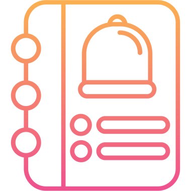 Bir torba simgesinin vektör illüstrasyonu, yiyecek