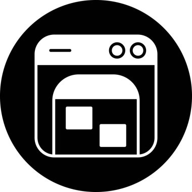 seo modern simgesinin vektör illüstrasyonu