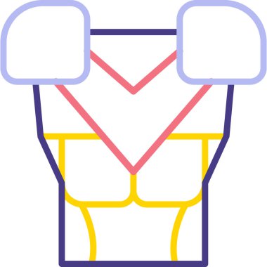 moda ve güzellik simgesi vektör illüstrasyonu