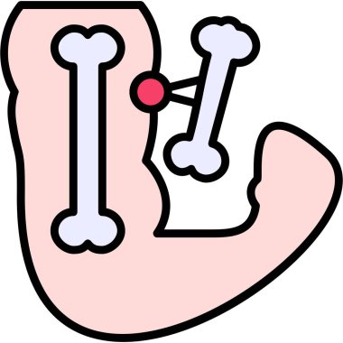 İnsan Organı. Basit illüstrasyon