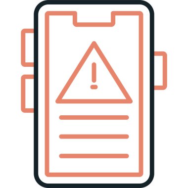 Kontrol listesi simgesi vektör illüstrasyonu