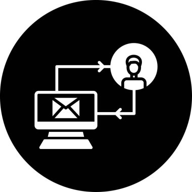 Ağ web simge vektör çizim