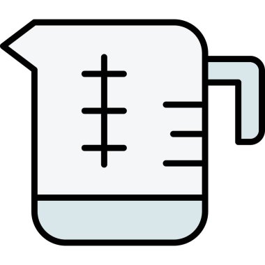 İç bakalım. Web simgesi basit illüstrasyon