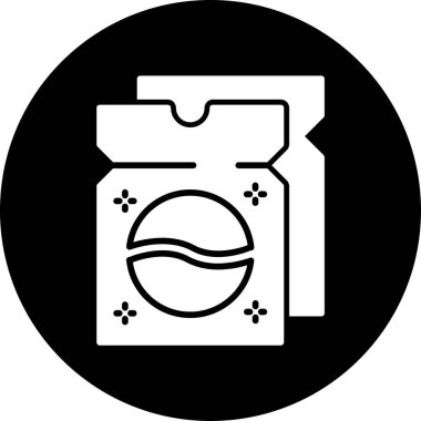 Modern bir simgenin vektör illüstrasyonu