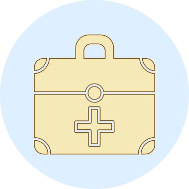 İlk yardım çantası. Basit tasarım