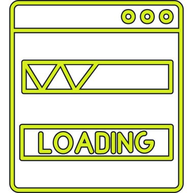 Simge vektör illüstrasyonu yükleniyor